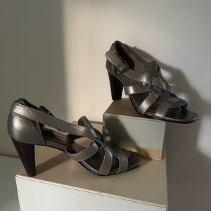 Silver Gray Cole Haan Heels